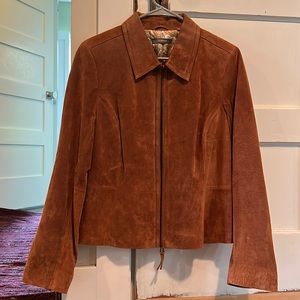 Vintage Liz Claiborne suede jacket. Bought new with tags, worn once.